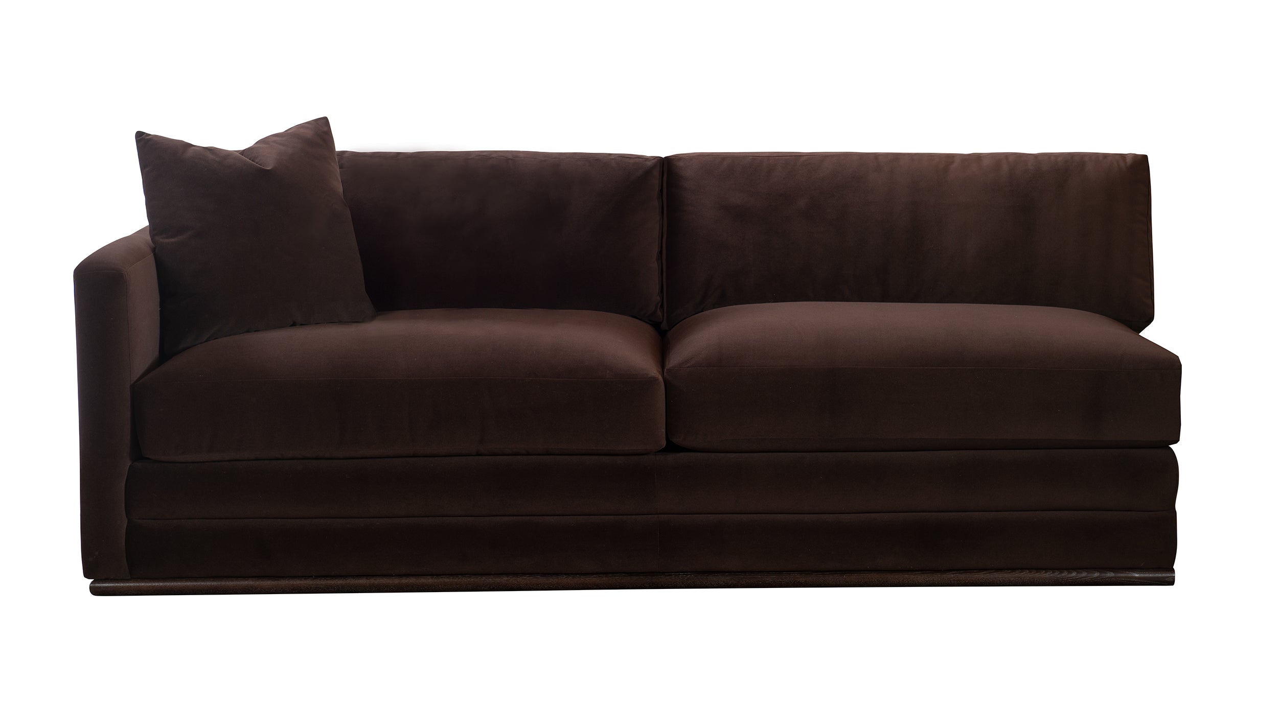 Marquesa Sectional LAF Sofa in Ash Solids - Hickory Chair