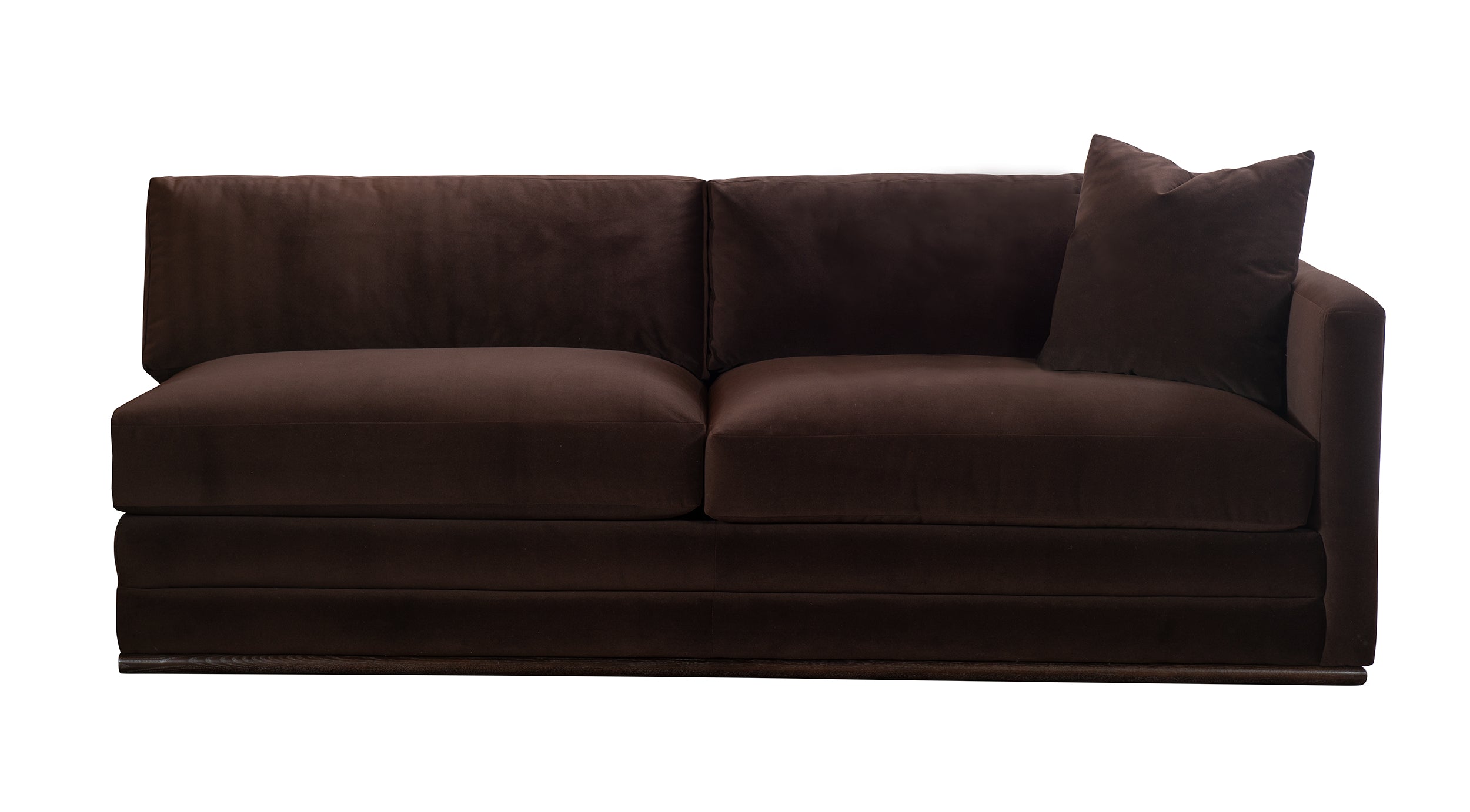 Marquesa Sectional RAF Sofa in Ash Solids - Hickory Chair