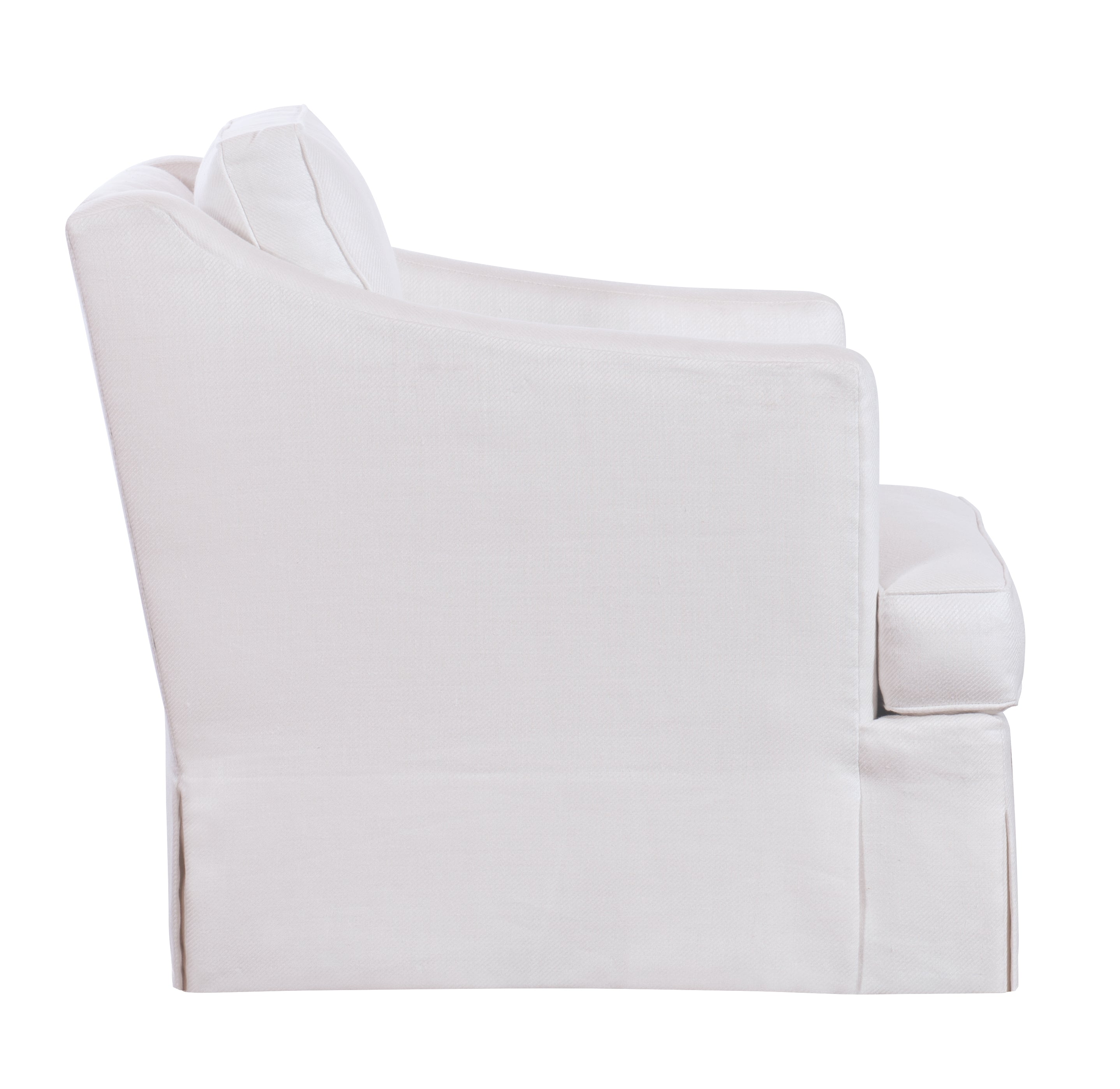 MEREDITH SKIRTED SWIVEL CHAIR