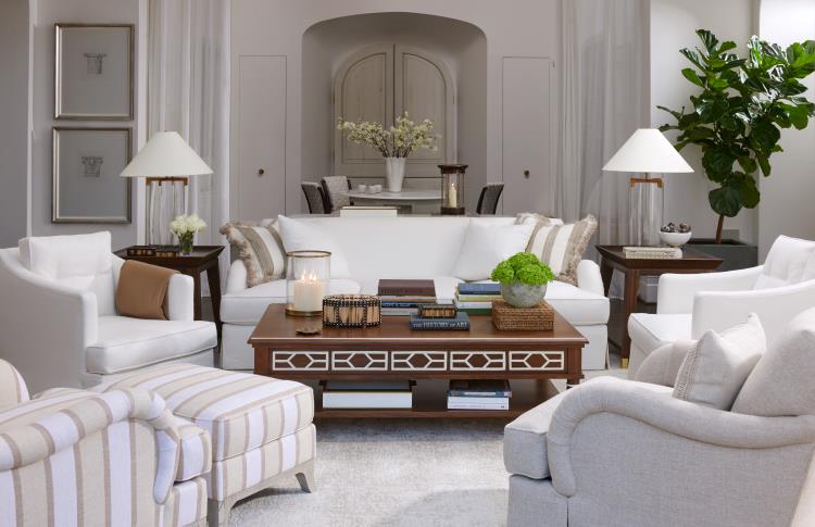 Crowley Skirted Sofa