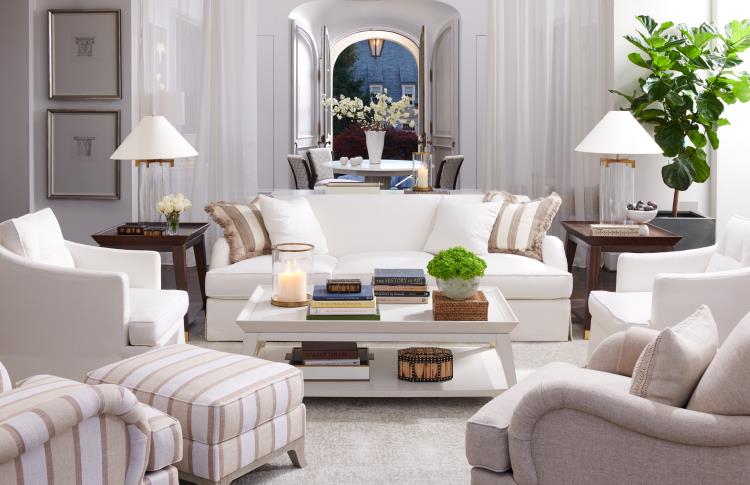 Crowley Skirted Sofa