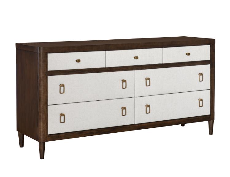 Sydney Dresser With Upholstered Drawers