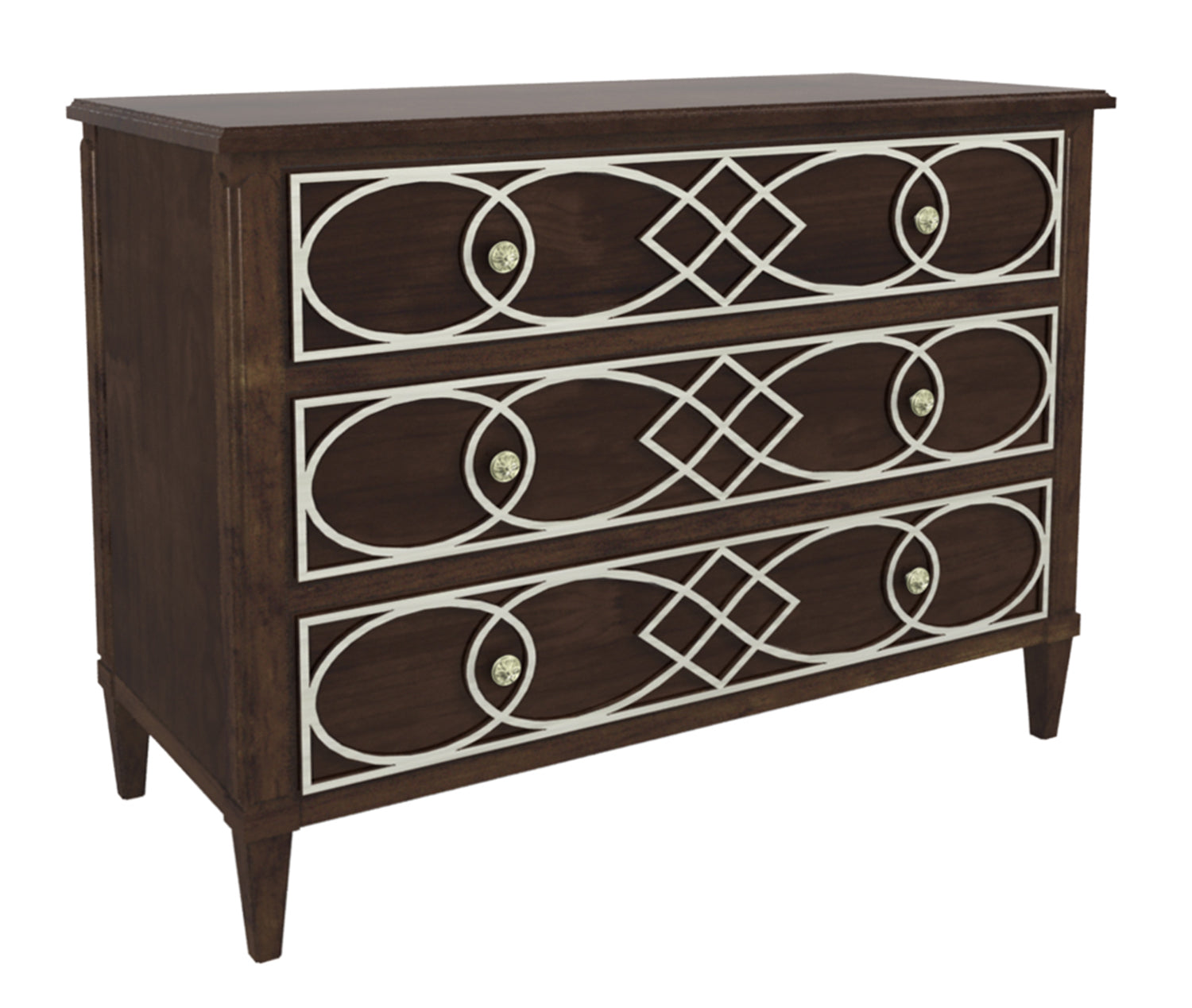 TUDOR CHEST in Maple Veneers, Maple Solids - Hickory Chair
