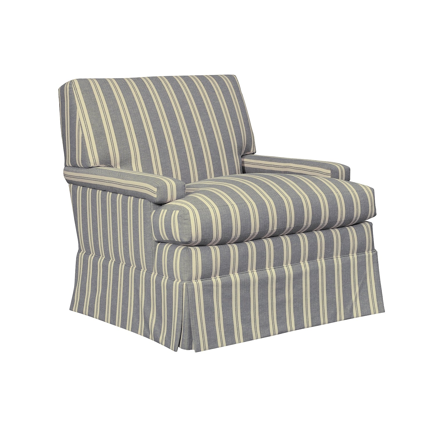 MACDONALD SKIRTED M2M – Custom Upholstery by Hickory Chair | Sutter & Vale