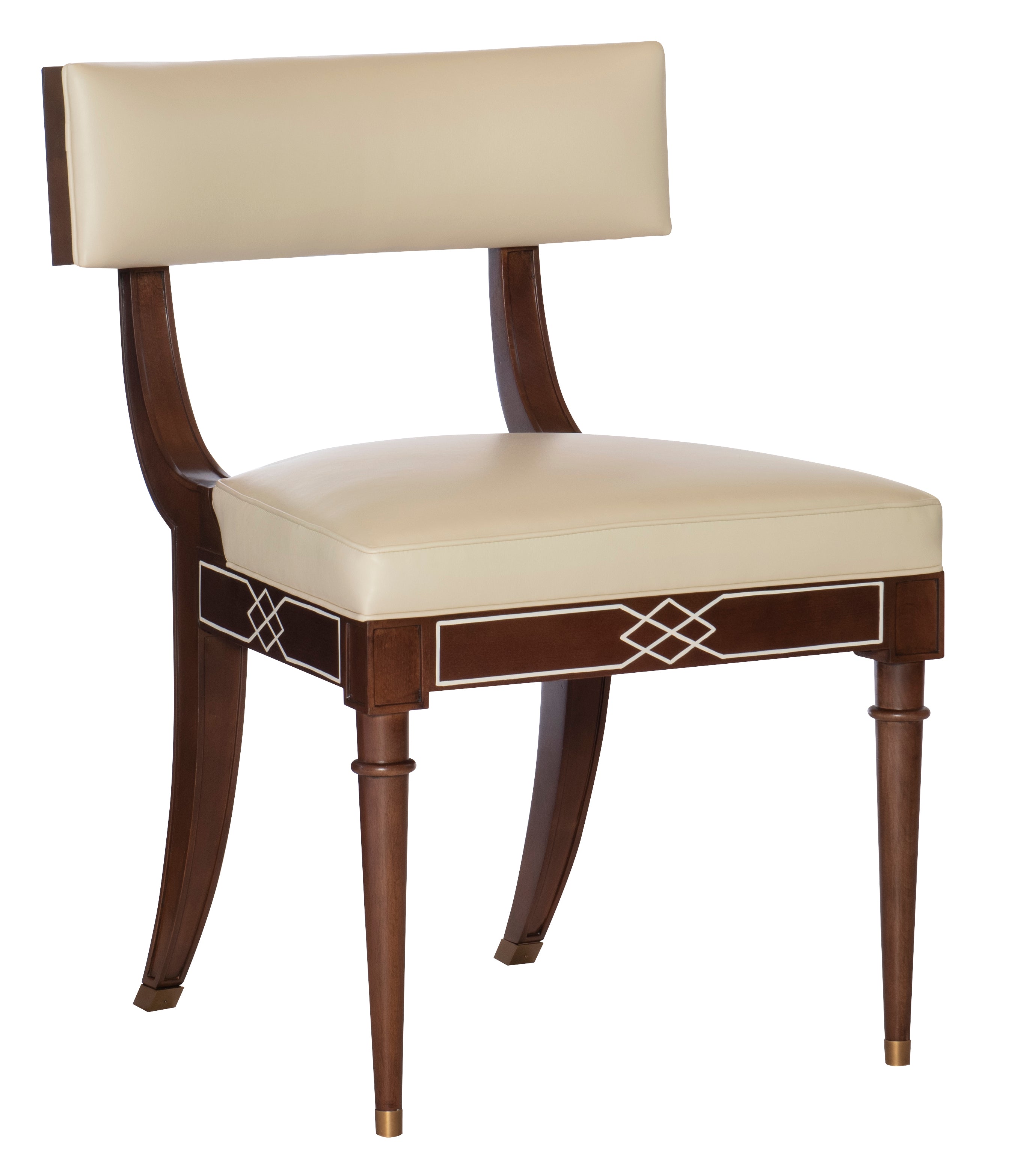 Aliette Dining Side Chair in Beech Solids - Hickory Chair