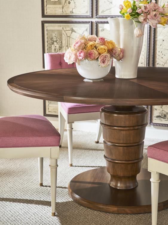 Aliette Dining Side Chair Tufted Back