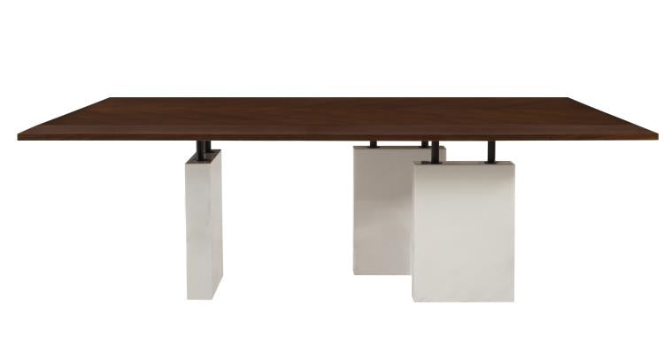 Block Dining Table 90 Inch