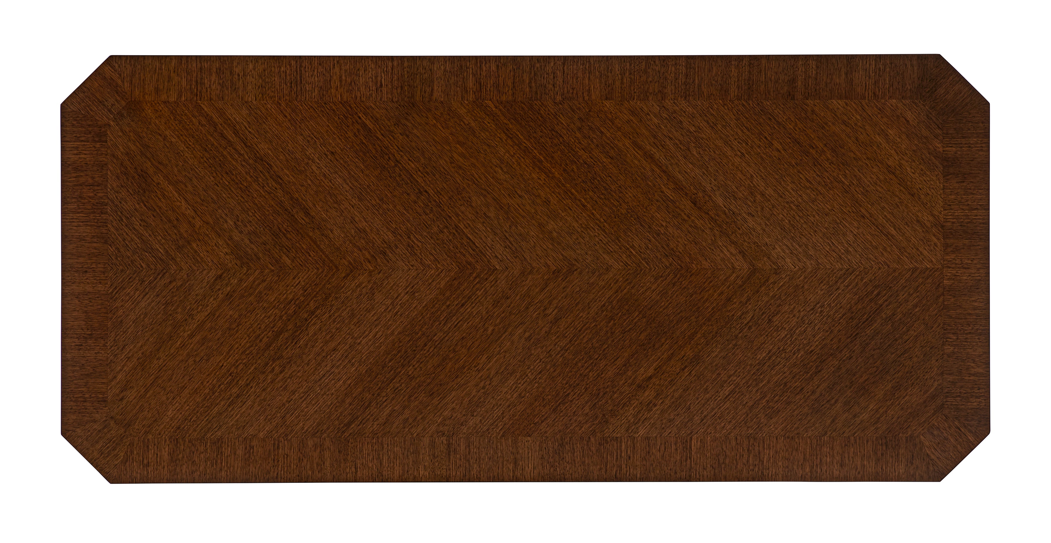 Adele Writing Desk in Walnut Veneers, Walnut Solids, Steel - Hickory Chair