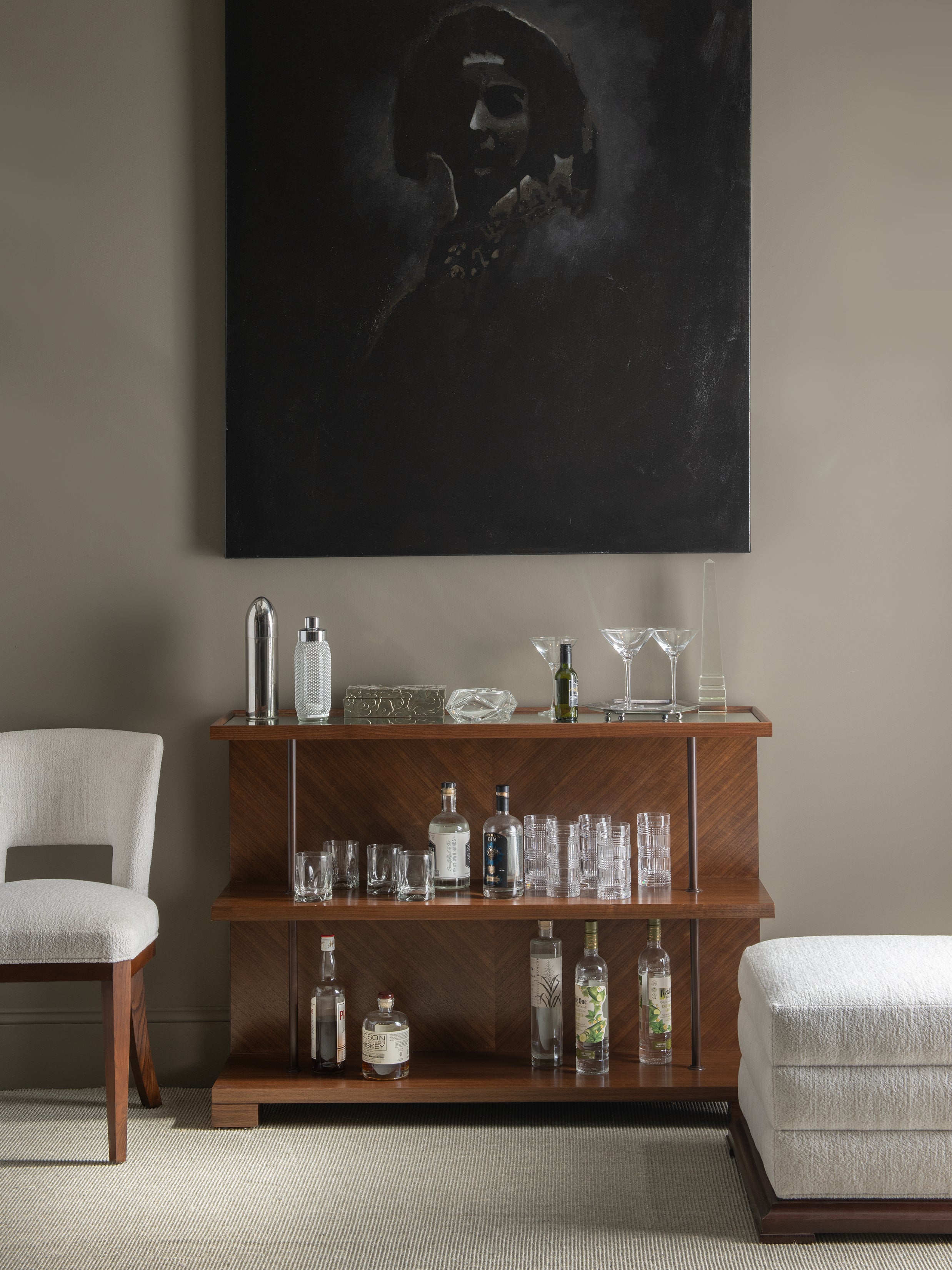 ZAFTIG STOOL M2M in Ash Solids - Hickory Chair