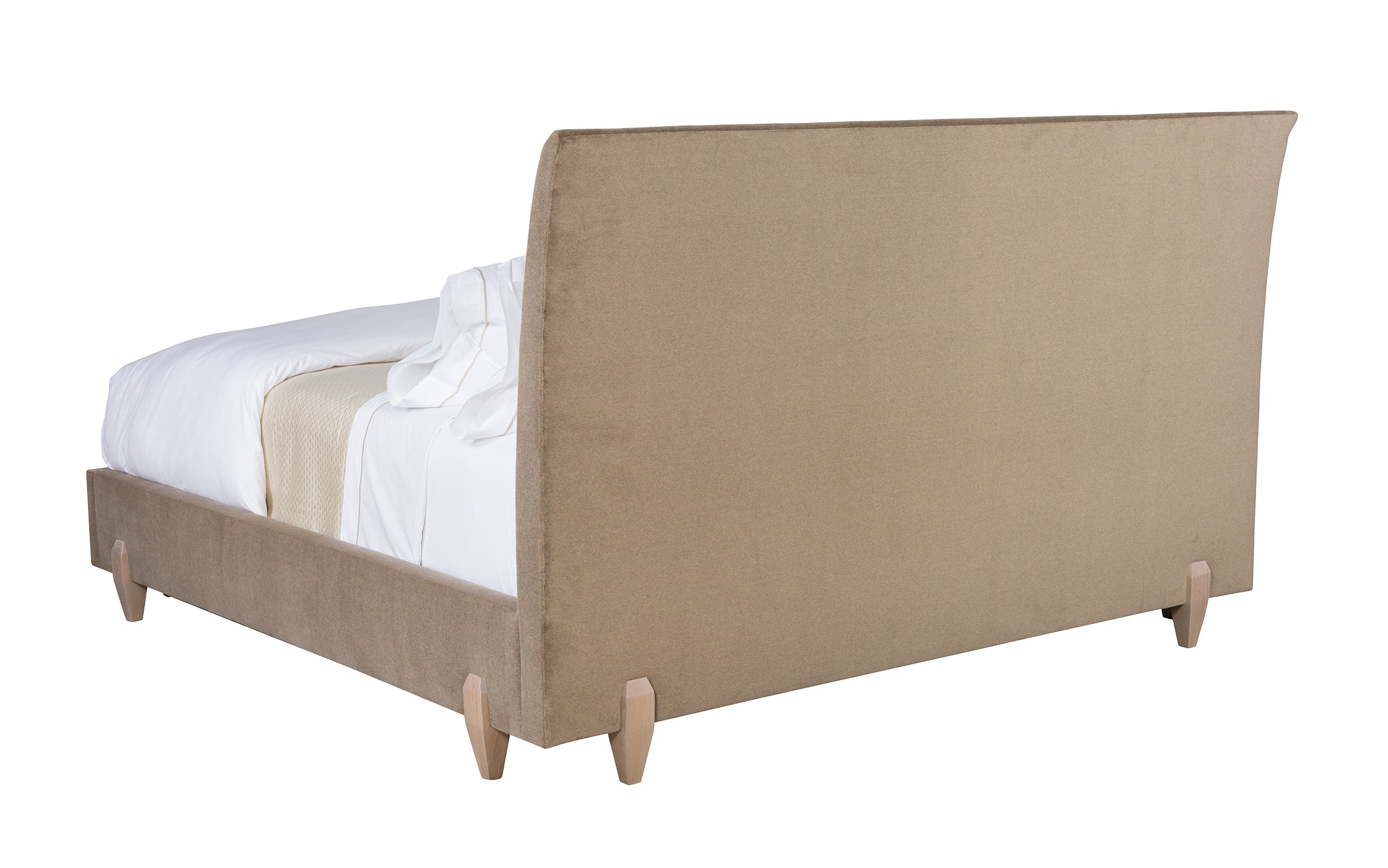 Auvie King Bed in Oak Solids - Hickory Chair