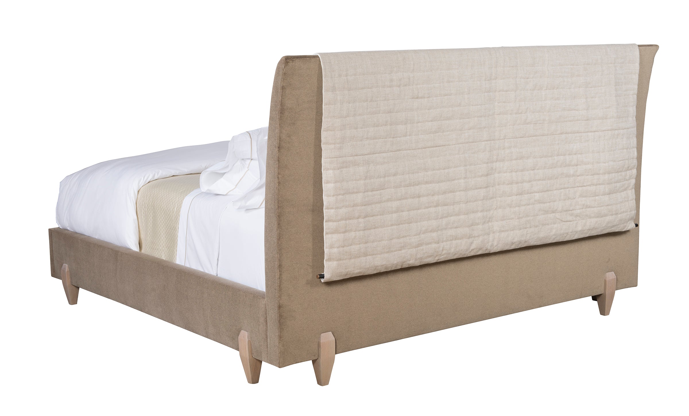 Auvie Queen Headboard Quilted Cover - Hickory Chair