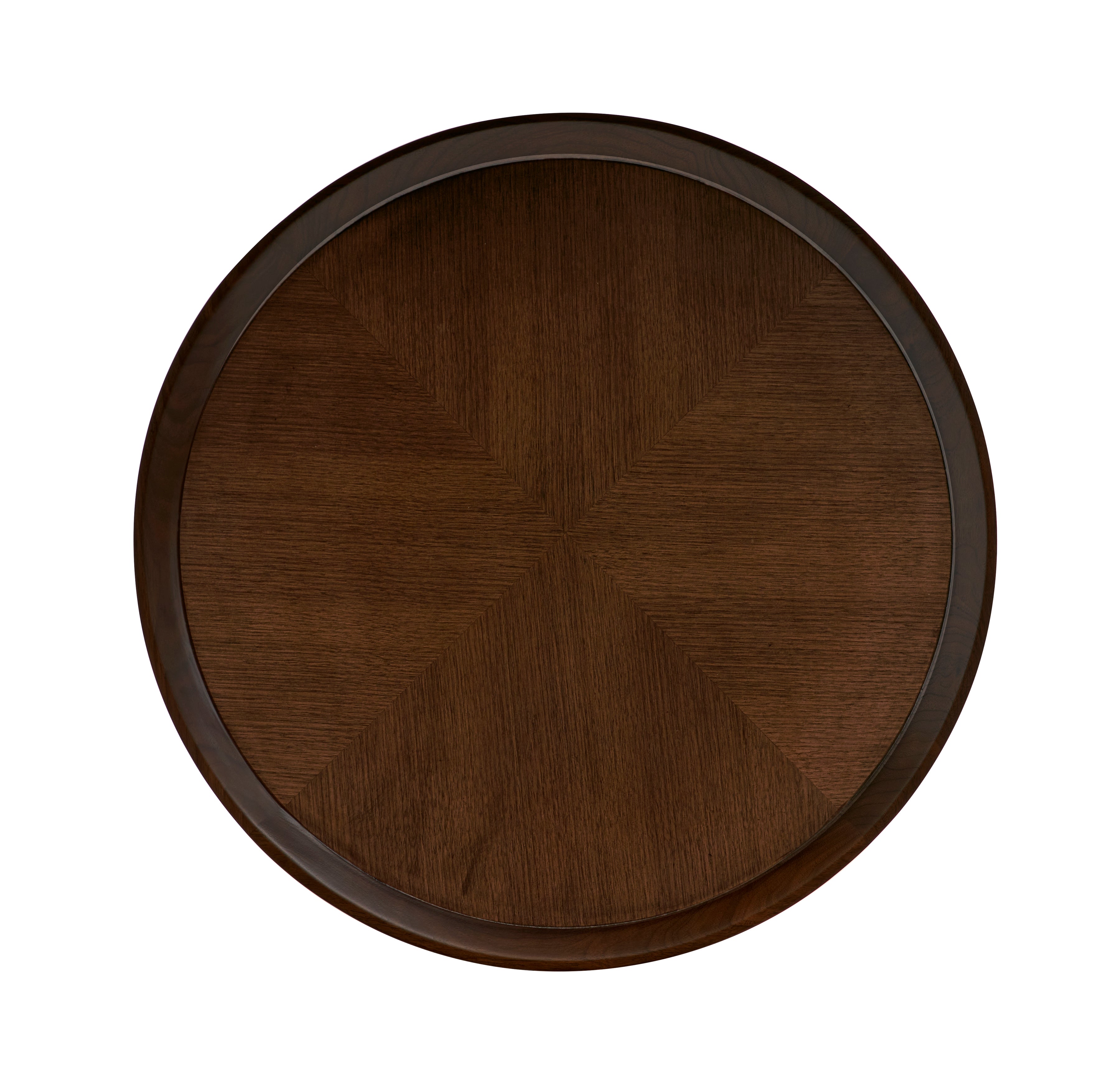 Tilda Side Table in Walnut Veneers, Walnut Solids - Hickory Chair