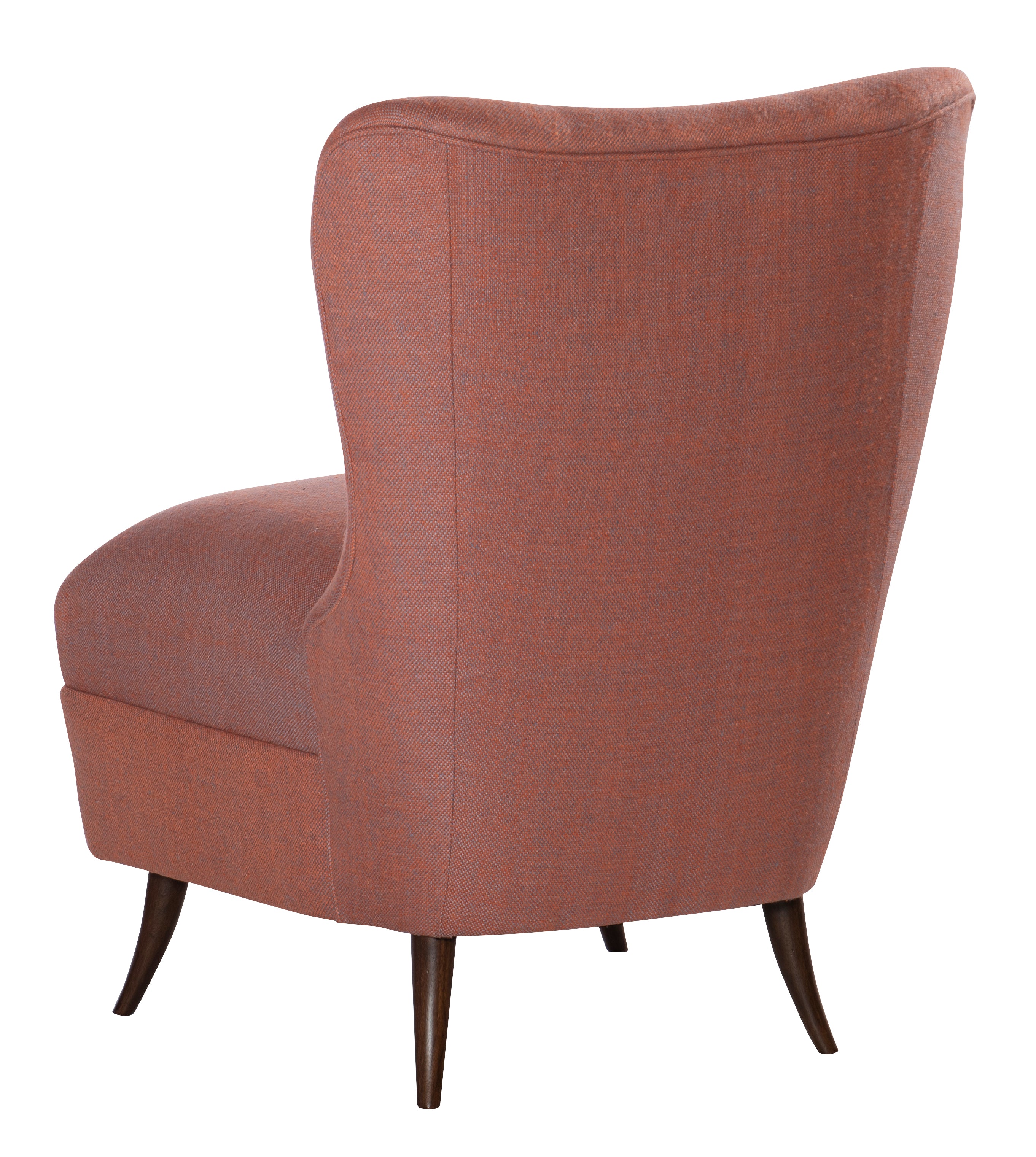 URSULA ARMLESS CHAIR - Tight Seat in Walnut Solids - Hickory Chair