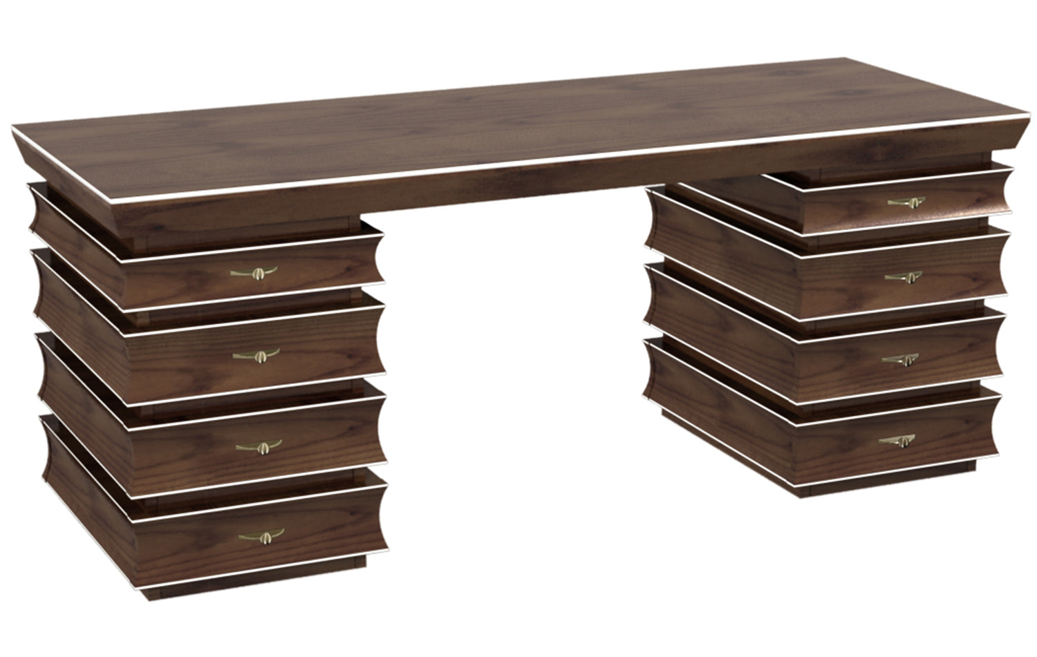 FINN DESK in Ash Veneers, Ash Solids - Hickory Chair