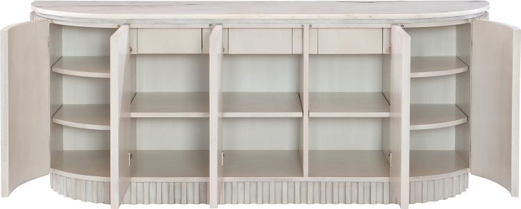 Maxime Console With Stone Top