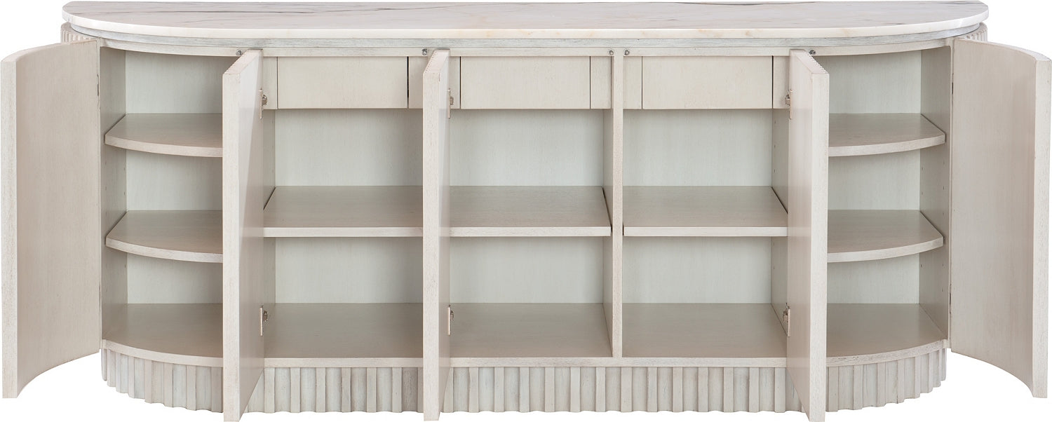 MAXIME CONSOLE WITH STONE TOP
