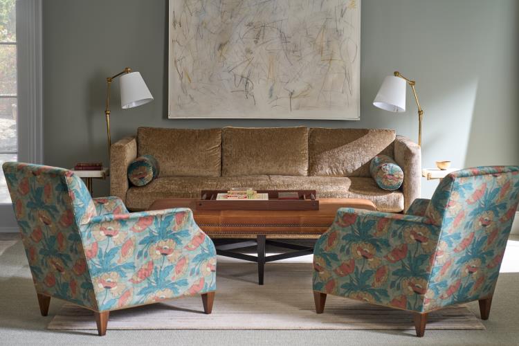 Bexley Cocktail Ottoman Upholstered Top