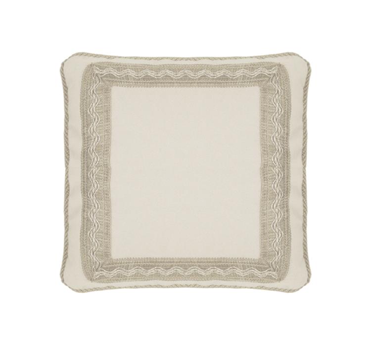 Throw Pillow- 18 X 18 Square Knife Edge