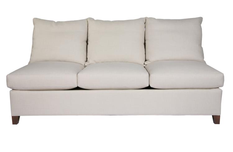Jules Armless Sofa For Sectional