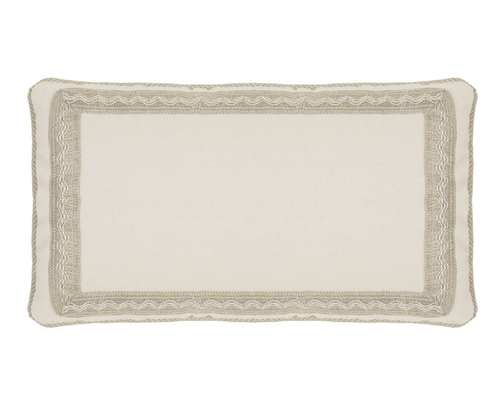 Throw Pillow - 16 x 27 Rectangular Knife Edge