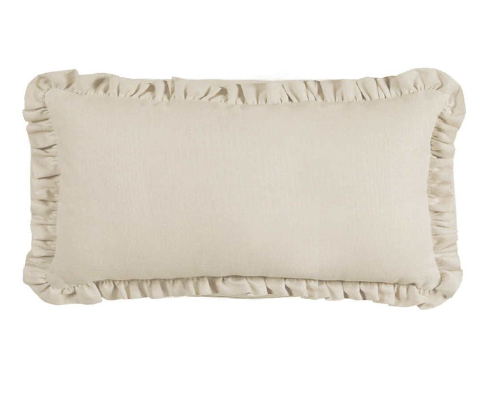 Throw Pillow - 16 x 27 Rectangular Knife Edge