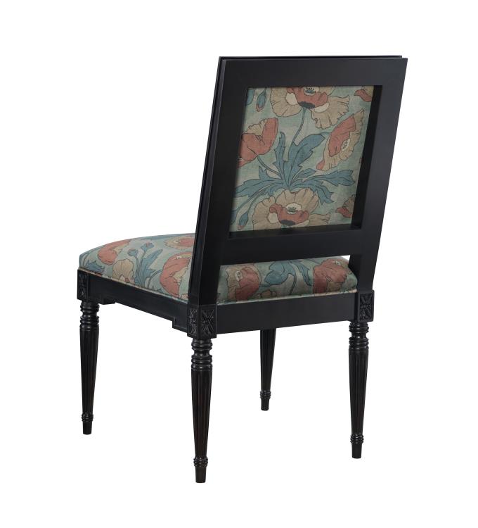 Louis XVI Sq Back Dining Side Chair