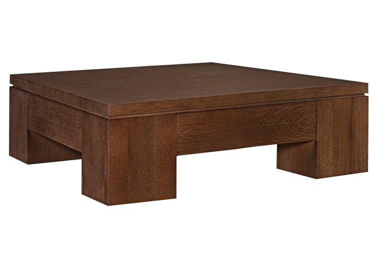 Mikos Cocktail Table With Wood Top
