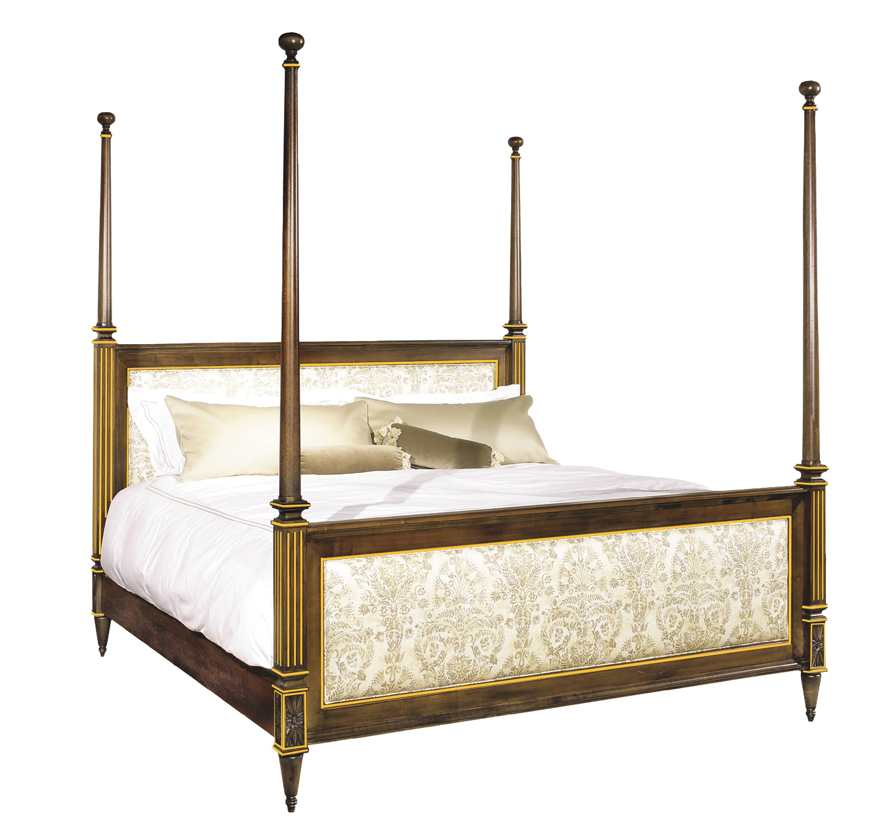 LEFT BANK KING BED in Mahogany Solids - Hickory Chair