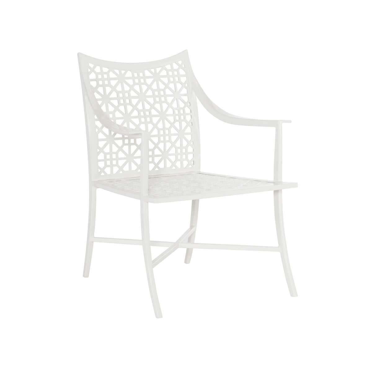 Haret Outdoor Dining Chair - Cloud White
