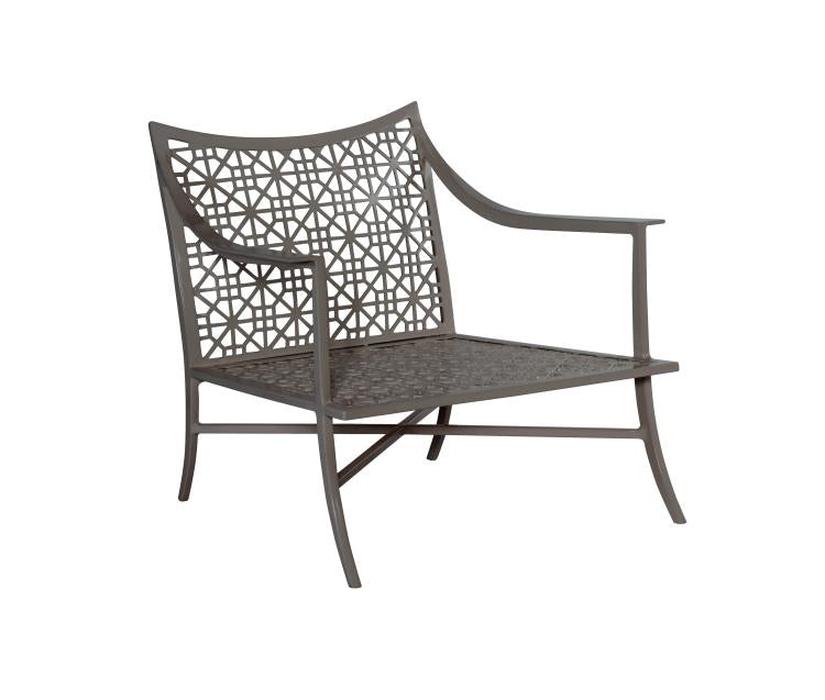 Haret Outdoor Lounge Chair - Smoke Grey  (HCD8900-24-G)