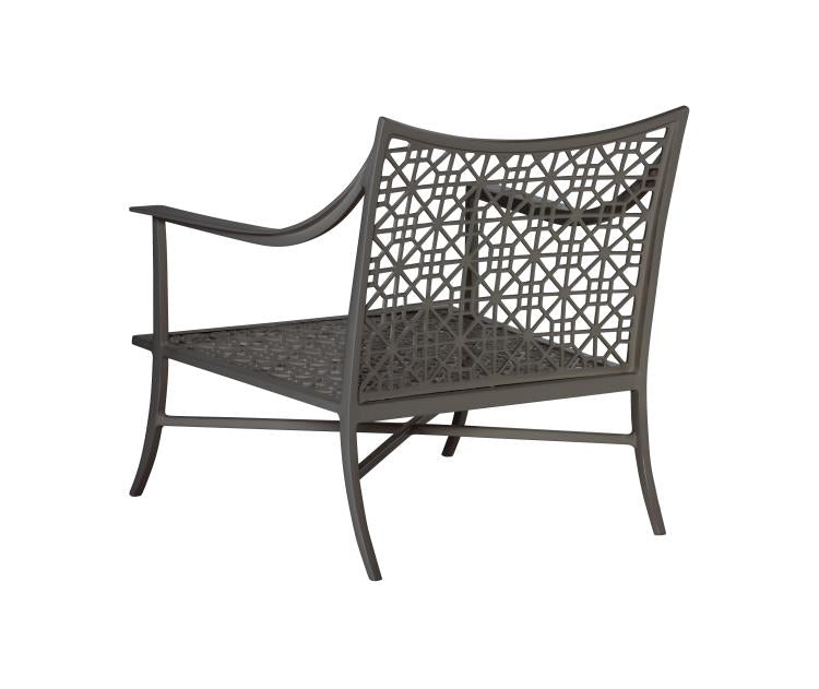 Haret Outdoor Lounge Chair - Smoke Grey  (HCD8900-24-G)