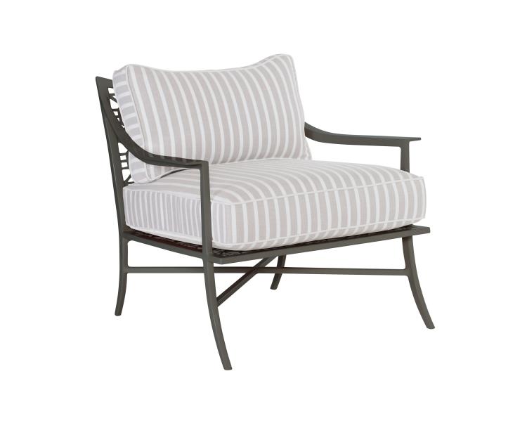 Haret Outdoor Lounge Chair - Smoke Grey  (HCD8900-24-G)