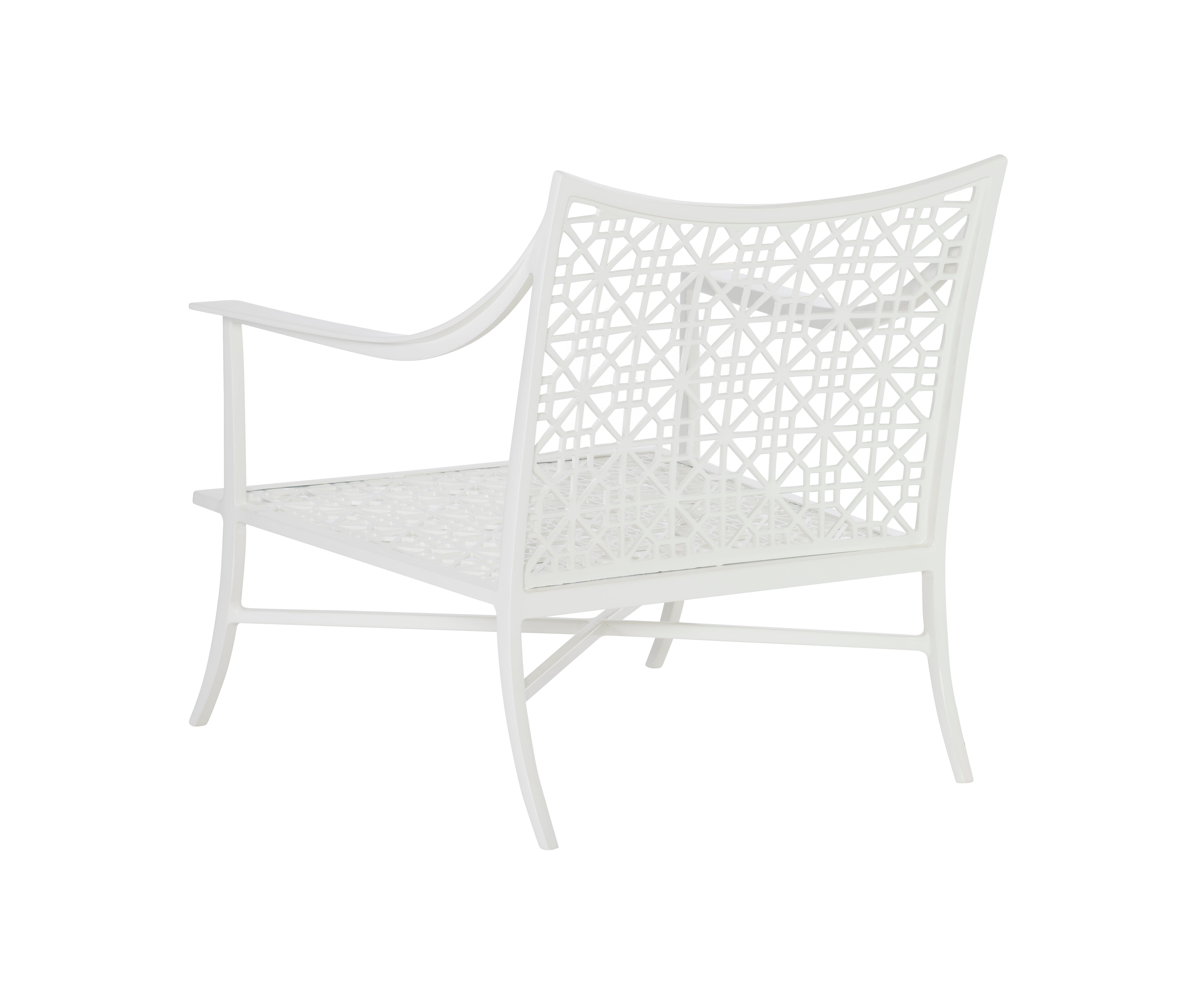 -Haret Outdoor Lounge Chair - Cloud White