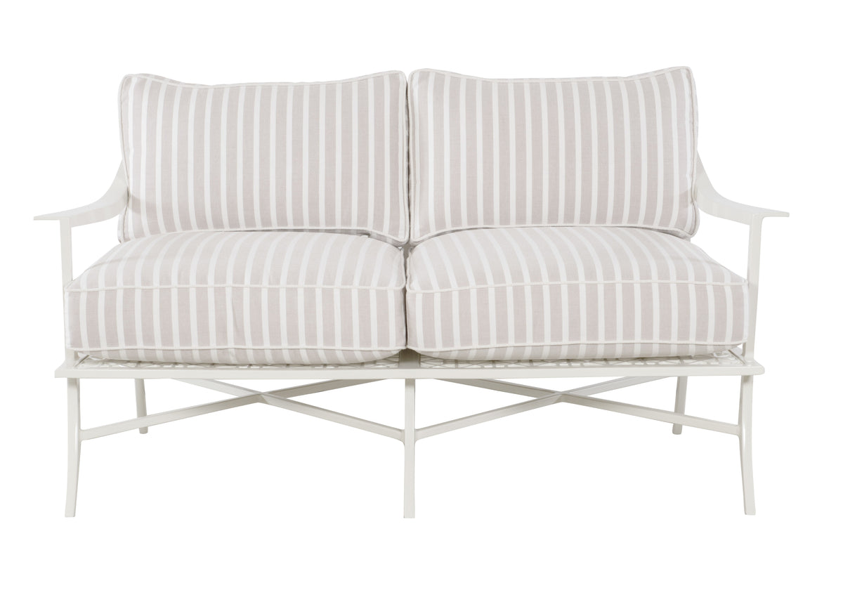 Haret Outdoor Loveseat - Cloud White