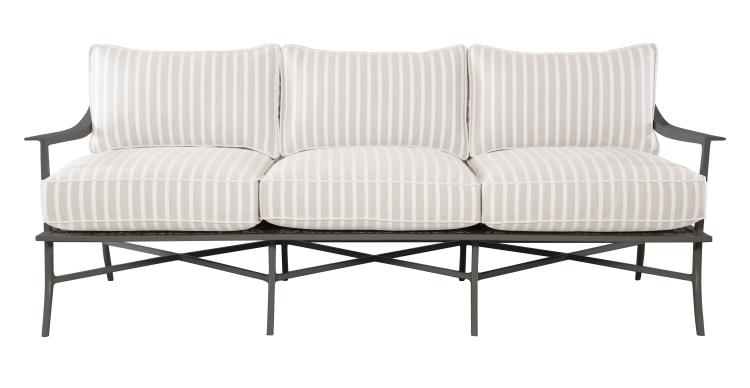 Haret Outdoor Sofa - Smoke Grey  (HCD8900-83-G)