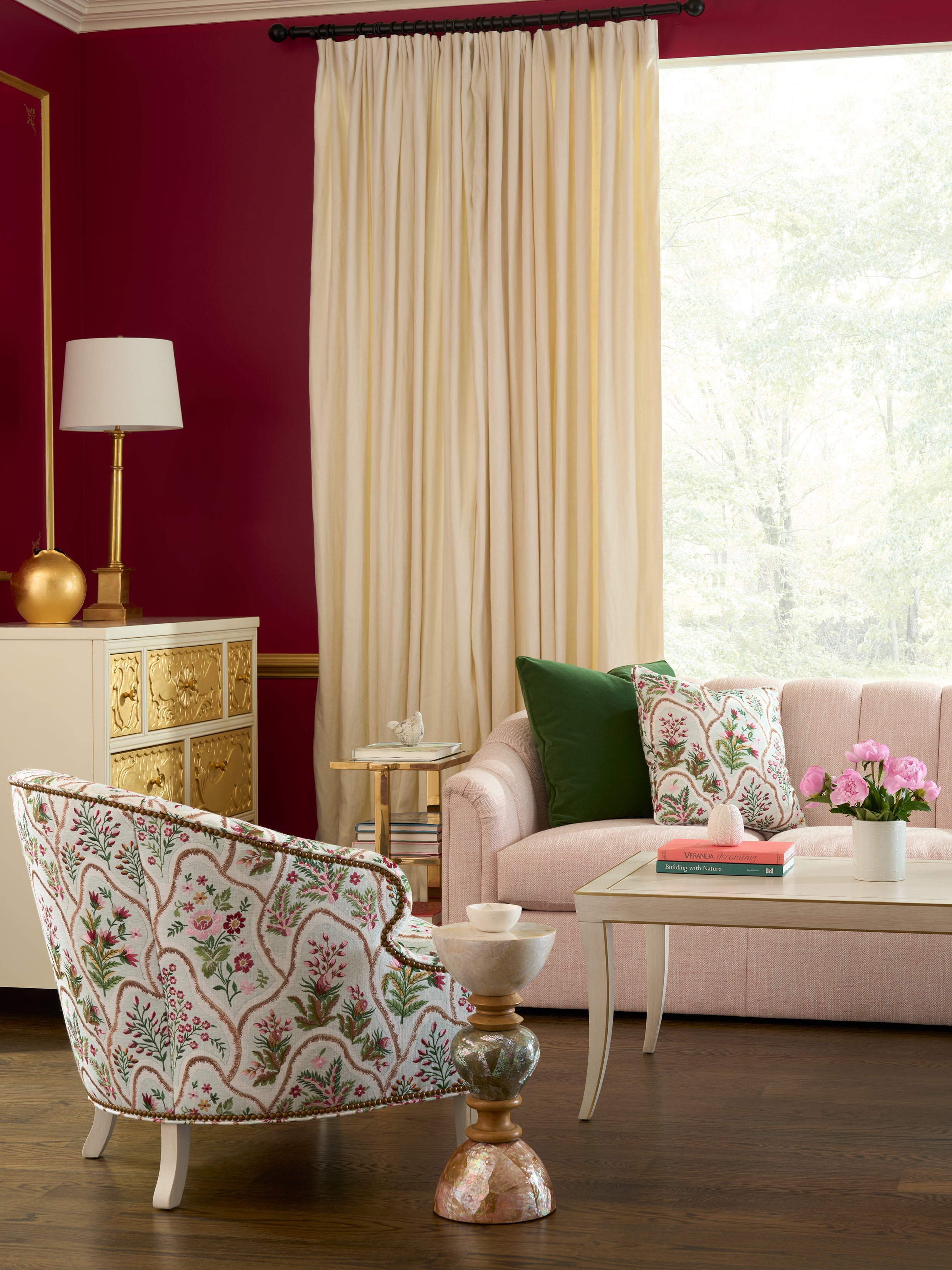 Alessia Curved Sofa - Hickory Chair