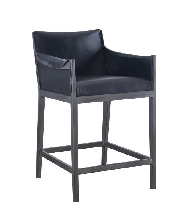 Gunnison Counter Stool - Black (25" D)