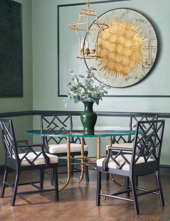 Fretwork Dining Arm Chair