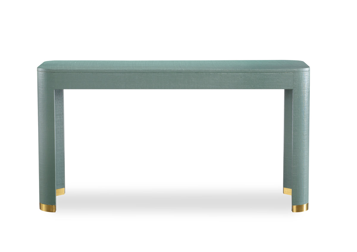 Willie Raffia Console Table
