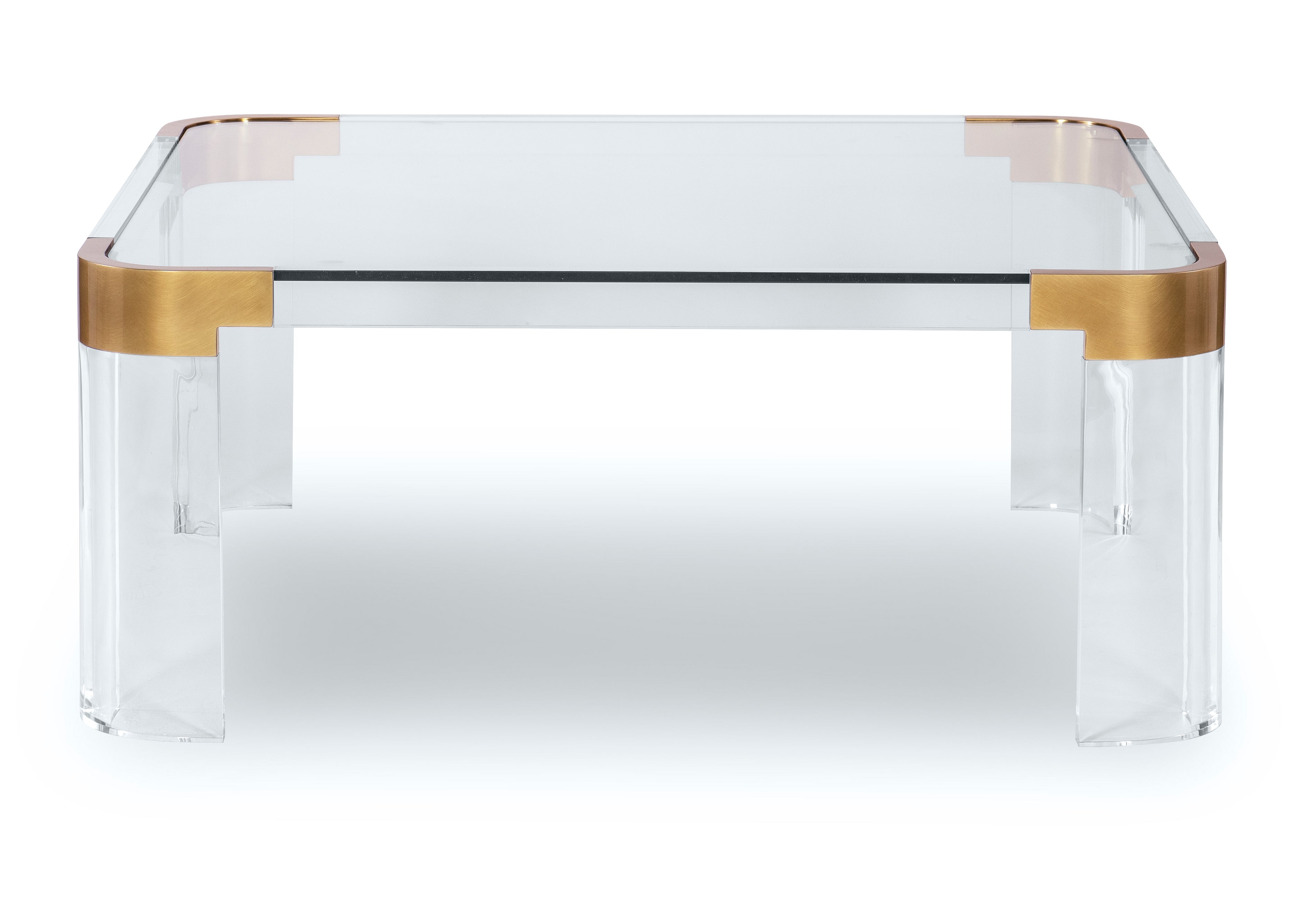 Table Carlson Acrylic Square Cocktail Table