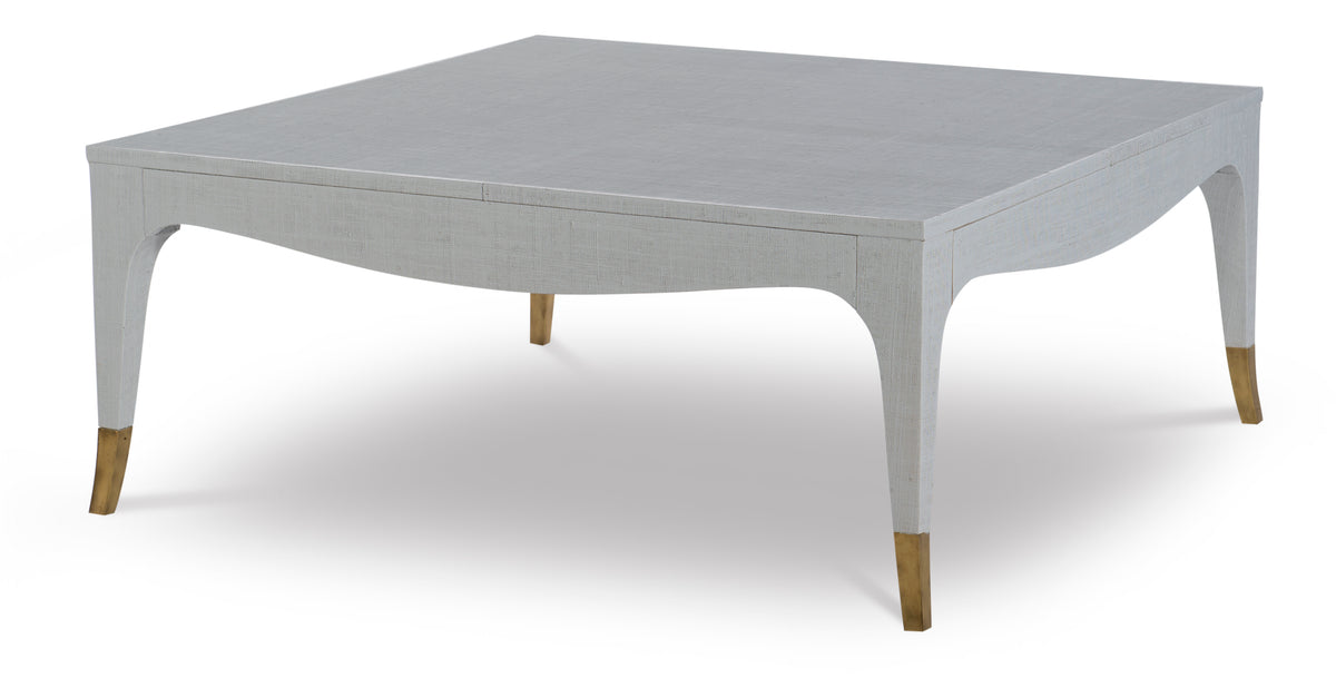 Clayton Raffia Cocktail Table