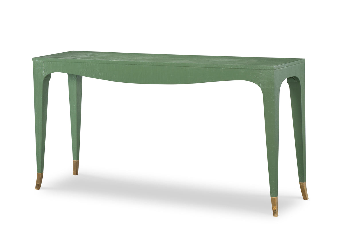 Clayton Raffia Console