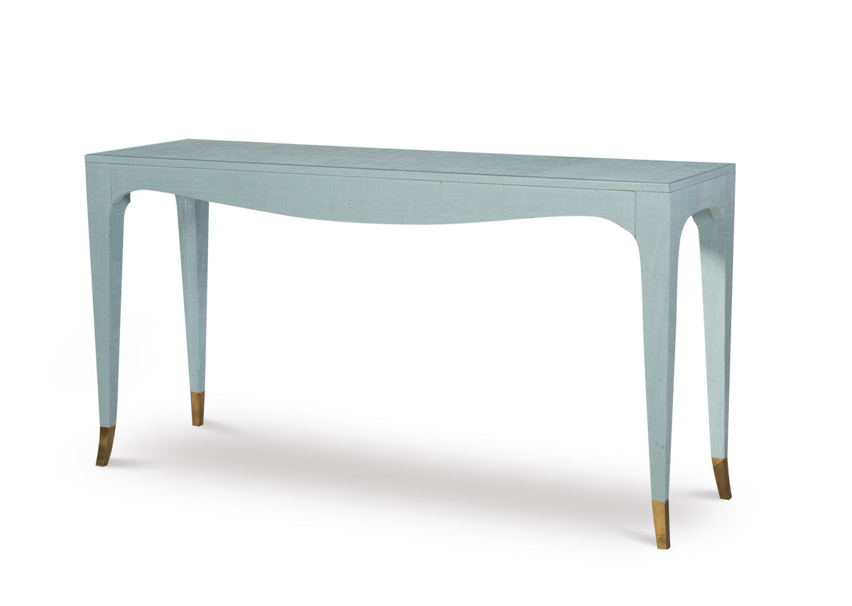 Clayton Raffia Console