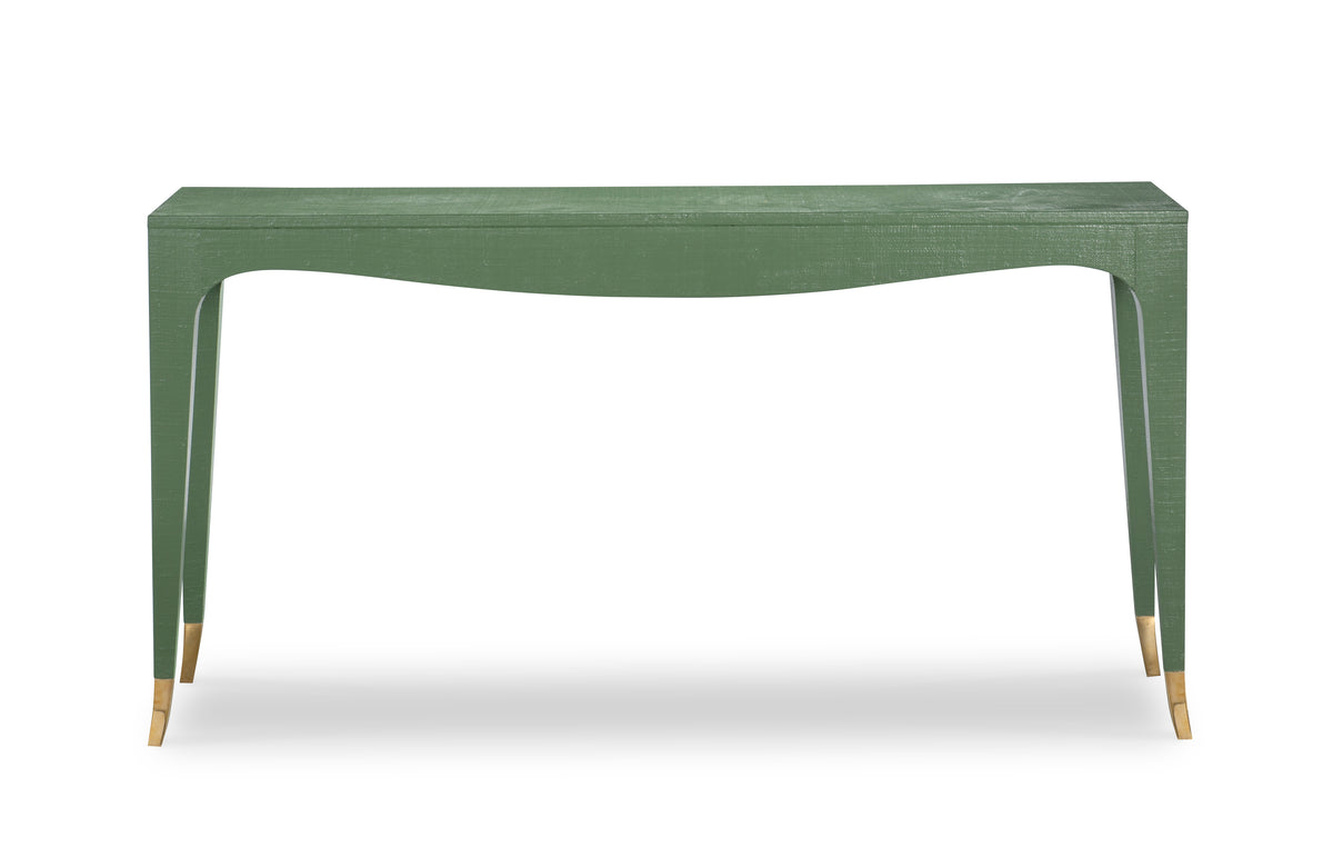 Clayton Raffia Console
