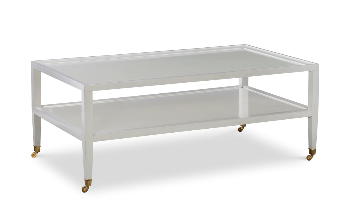 Curren Cocktail Table - Casters