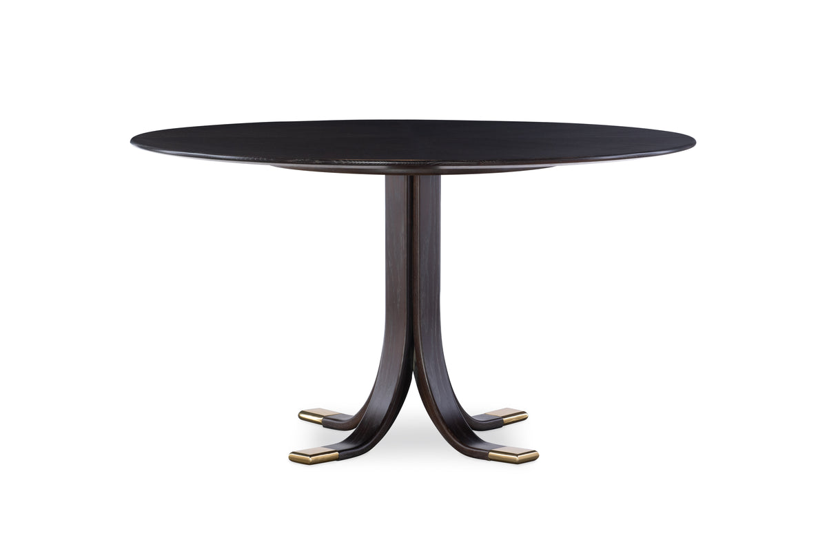 Christopher 54" Round Dining Table W/ Christopher Base