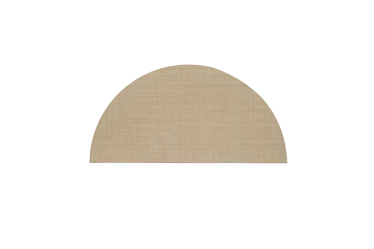 Darcy Raffia Demilune