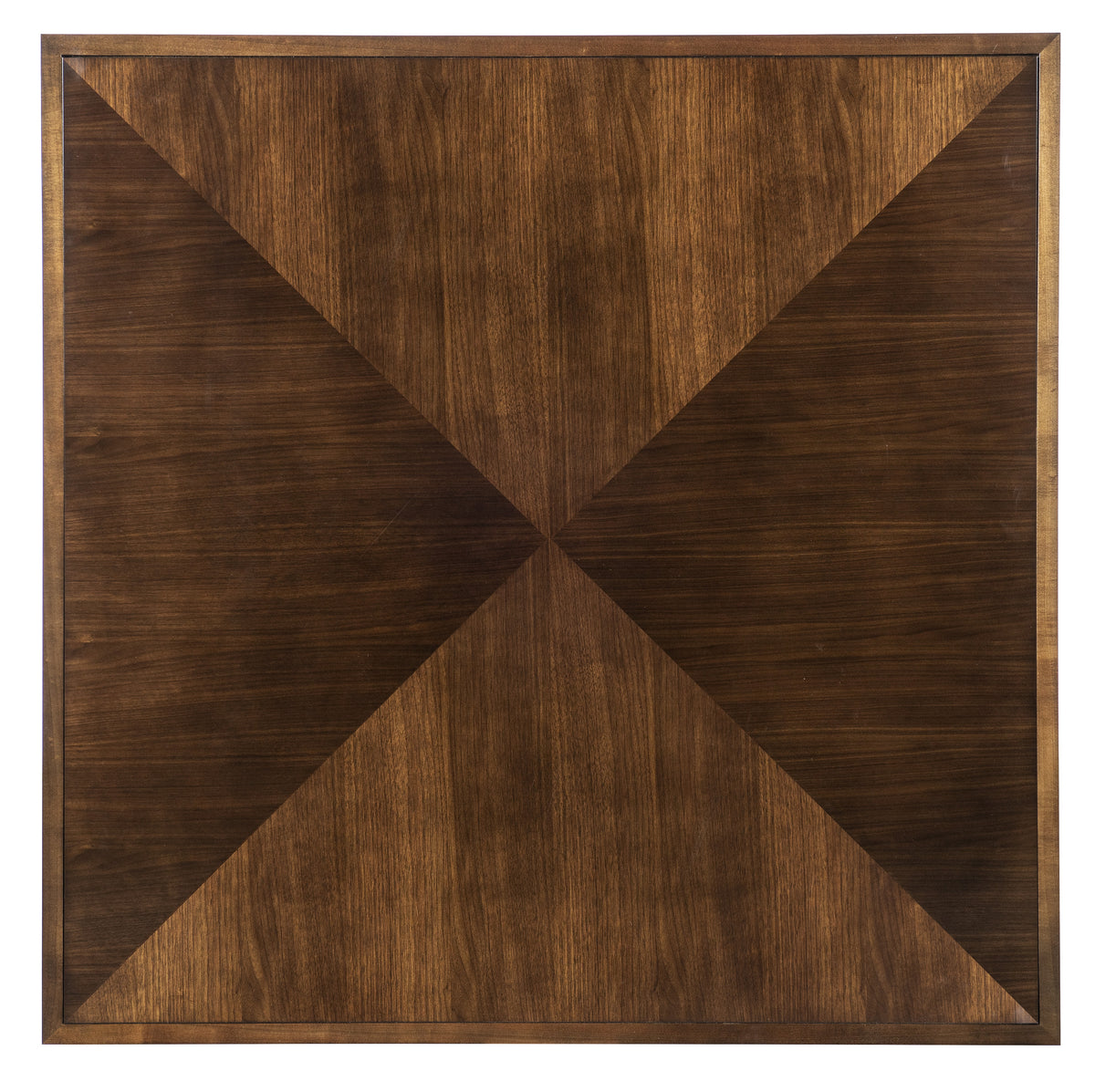 Trevor 48" Square Cocktail Table W/ Wood Top