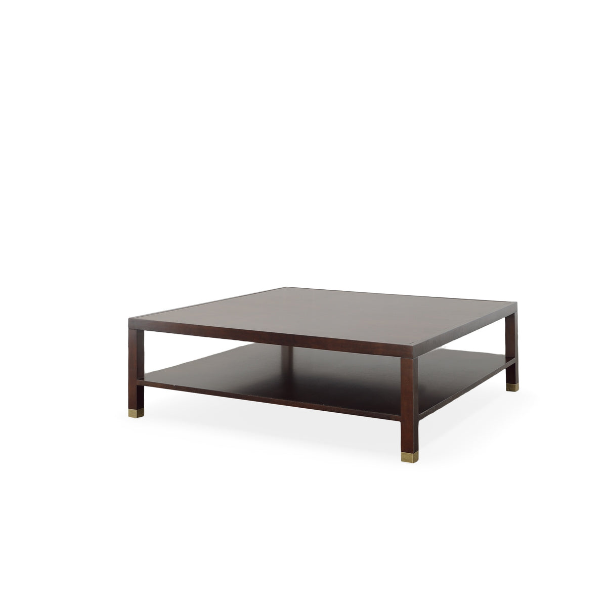 Trevor 54" Square Cocktail Table W/ Wood Top