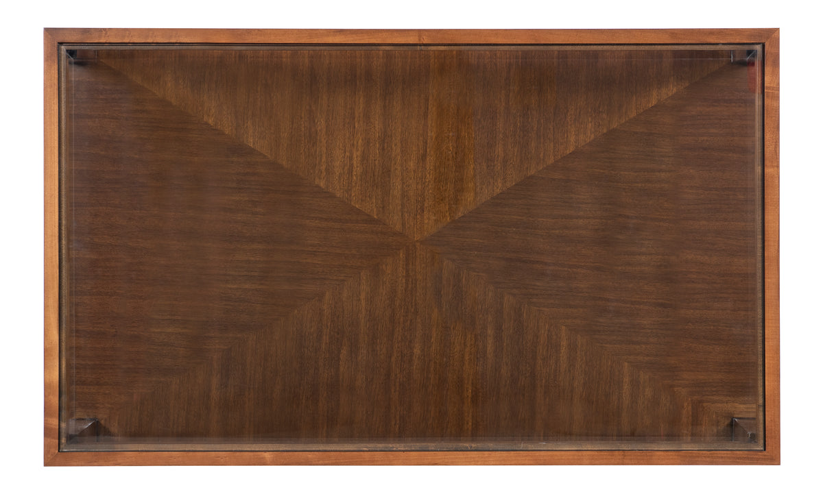 Trevor Cocktail Table W/ Glass Top